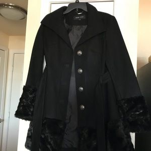 Black Rivet Winter Jacket